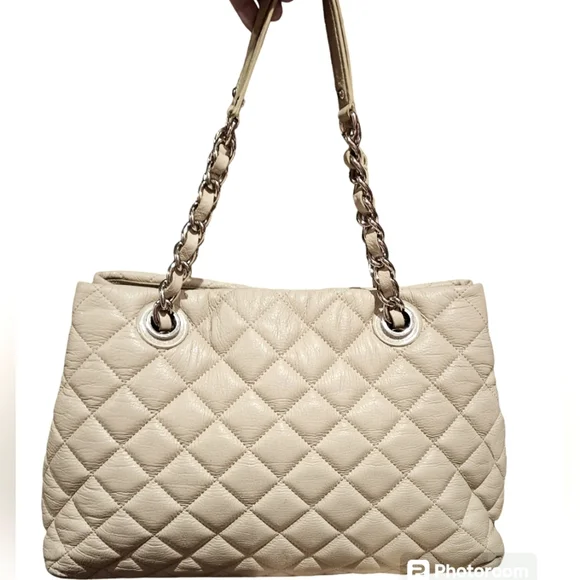 Kate Spade Quilted Gold Coast Maryanne Tote Bag - Retail $428 - Purse With Chain - Picture 12 of 12